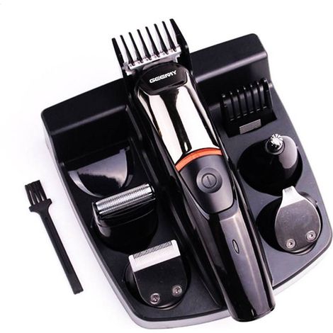 TRADE SHOP - Trimmer Tagliacapelli Professionale 5in1 Viso Corpo Naso Batteria Cordless Gm853 - (1/5)