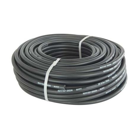 TUBO GOMMA AC NERO MM 6X14 BAR 20 MT 100