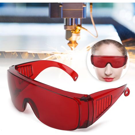 Lunettes de Protection Laser BACHIN - Filtre Rouge pour Équipement Industriel et Sécurité Oculaire (1/5)