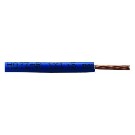 RS PRO Conduit, section: 4 mm², 750 V 40 A Bleu H07Z-R 6491B ( Prix pour Bobine de 100 Mètres )