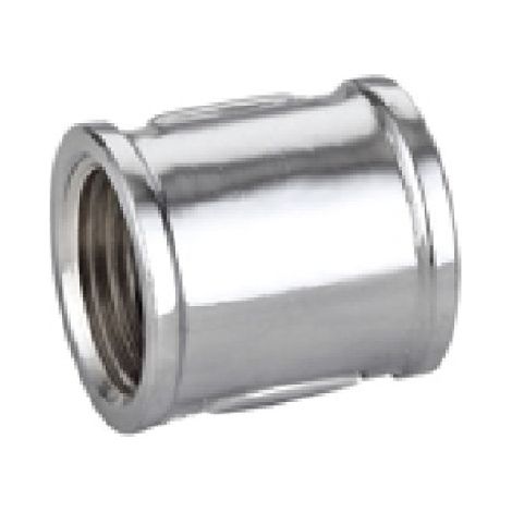 MANICOTTO DIRITTO FF IN OTTONE CROMO IBP 1/2&quot in ottone CW617N-DW
