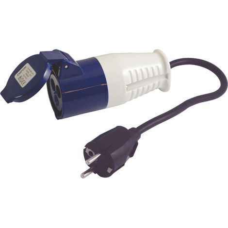 Adapter für Wohnwagensteckdose 16A, Buchse - AUTOBEST - 242731 (1/2)