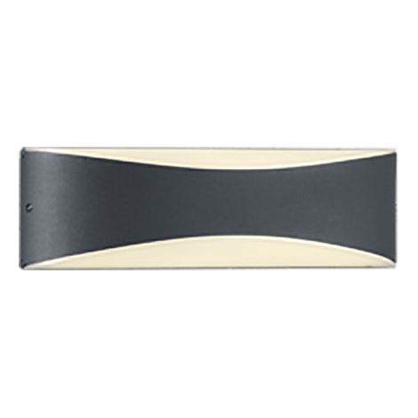 Applique murale d'extérieur Konda Double Led Emission IP65 Anthracite Trio Lighting (1/4)