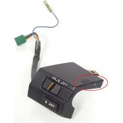 [PRODUIT D'OCCASION] Commodo droit origine pour Scooter Yamaha 50 Beluga 1988 à 1989 (1/3)