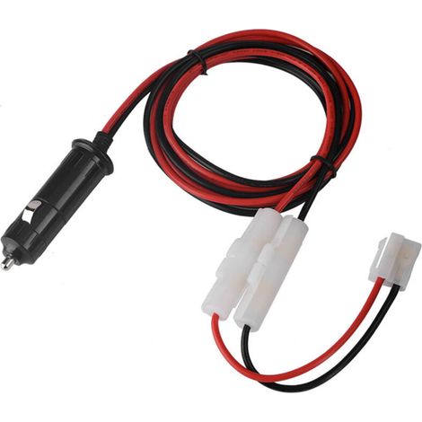 Câble d'alimentation en forme de T pour allume-cigare, compatible avec les radios mobiles YAESU FT-7900/7800/8800/8900/1907 (1/5)