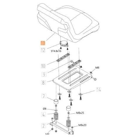 ASIENTO ORIGINAL EMAK TS000373R