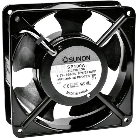 Sunon SP100A1123XBT Axiallüfter 115 V/AC 164.76 m³/h (L x B x H) 120 x 120 x 38 mm