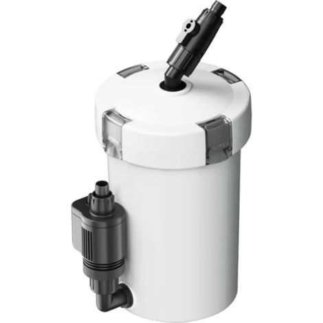 Filtre Exterieur Aquarium - 360° Raccord Pivotant - Eau Douce Et Salee - Debit Reglable - Pour Nano Aquariums - 1 Unite (1/5)