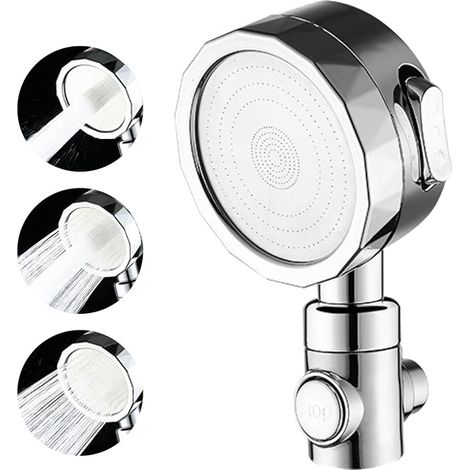 Cabezal de ducha con filtro de alta presión, 3 modos, cabezal de ducha universal con ahorro de agua para ducha de mascotas y lavado de cabello (1/5)