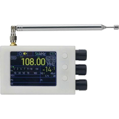 64-108 MHz Tragbarer TEF6686 Vollband-Radioempfänger RDS-Empfänger A--