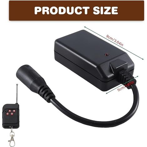Télécommande de rechange pour machine à fumée 3 broches, télécommande à 4 boutons, contrôleur pour machine à brouillard, noir, compatibilité universelle, accessoire d'éclairage de scène pour (1/4)