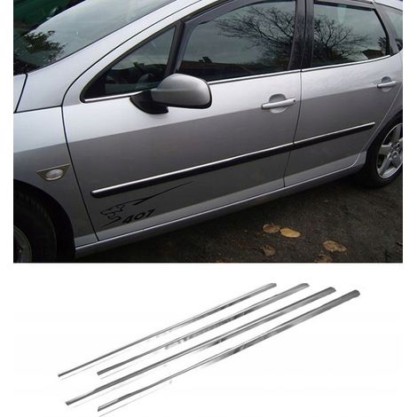 Peugeot 407 SW Kombi - finiture cromate dei finestrini laterali (1/5)