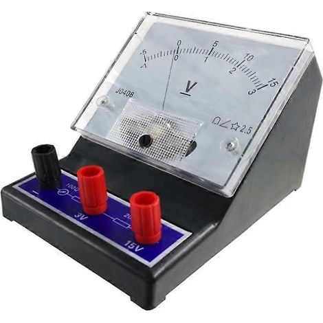 Voltmètre CC analogique à aiguille mécanique -5-15 V (1/5)