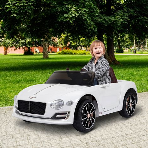 Coche Eléctrico para Niños Bentley GT Coche de Batería para Niños de +3 Años Velocidad 2,5-5 km/h 108x60x43 cm Blanco (1/5)