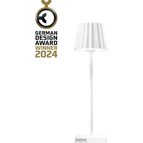 Sompex Troll Nano Lampada Ricaricabile per Esterni Bianco (1/4)