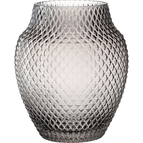 Vase en verre Gris 22,5 cm (1/5)