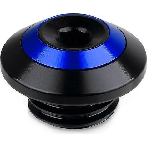 Aplicable a la tapa de llenado de aceite del motor para YAMAHA T-MAX TMAX 500 530 2008- 2018 2017 2016 2015 2014 2013 2012 Tapa de llenado de aceite de motocicleta (azul) (1/5)
