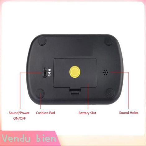 Garosa minuterie d'échecs Horloge d'échecs professionnelle Portable polyvalente 3 en 1, minuterie numérique de jeu jeux trampoline (1/4)
