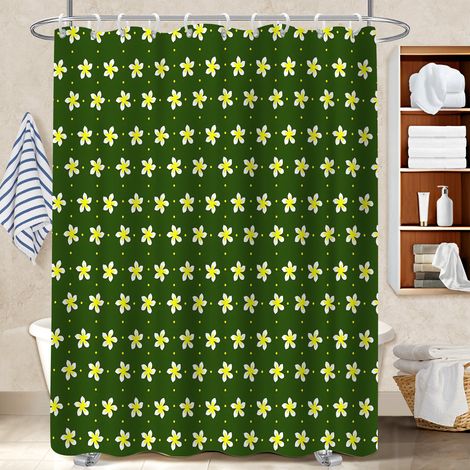 Rideau de bain en polyester 180x180 montage sans perçage séparation douche pour un intérieur cosy et chaleureux (1/5)