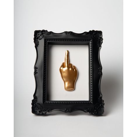 BLOGO Quadro Dito Oro 19,5xH25cm