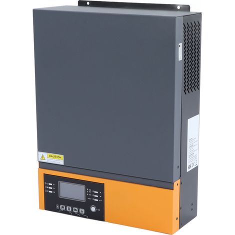 PowMr Solar Hybrid-Wechselrichter mit reiner Sinuswelle, MPPT-Solarstrom-Ladefunktion, LCD-Bedienfeld, 5000 W, 100 A, 230 V AC (1/5)
