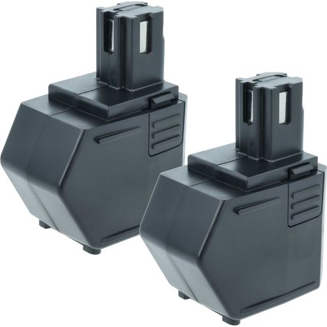 vhbw 2x Akku Ersatz für Hilti SBP12, SFB105, SFB121, SFB125, 00315082 für Elektrowerkzeug (2100 mAh, NiMH, 12 V)