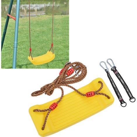 Usine de balançoires en plastique pour enfants, vente d'accessoires pour parcs d'attractions, balançoire extérieure avec siège (1/5)