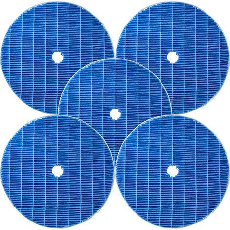 vhbw 5x filtri sostituisce Philips FY3435, FY3435/30 per umidificatori, purificatori d'aria (serie 3000 e 3000i) - elemento umidificatore