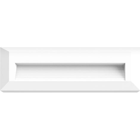 Segnapasso LED a parete esterno Asimmetrico 5W Luce Naturale 4000K