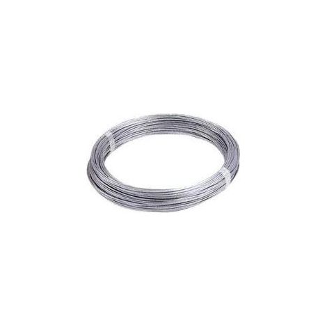 FILO DI LEGATURA ZINCATO - DIAMETRO 1,5mm - PER RECINZIONI IN RETE METALLICA - MATASSA DA 100 mt