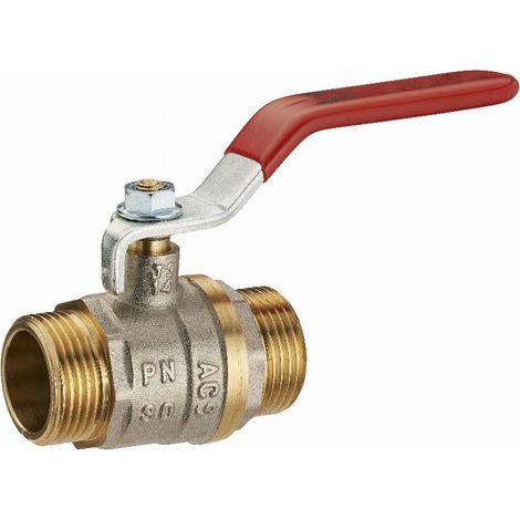 Kugelhahn 1/4 Drehung doppelt männlich M1' (26x34) NOYON & THIEBAULT - 1203-I26ET