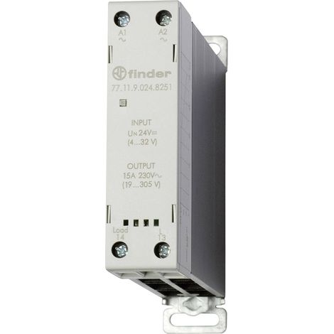 Finder Relais à semi-conducteurs 77.11.9.024.8251 15 A Tension de contact (max.): 305 V/AC à commutation instantanée 1 pc(s) A943751