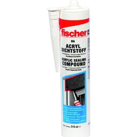 fischer Acryldichtstoff DA 310ml weiß (1/5)
