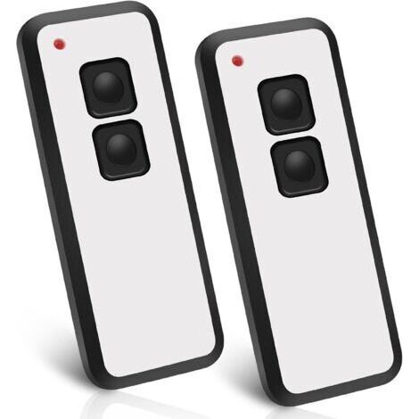 Novoferm Lot de 2 émetteurs portatifs 433,92 MHz pour porte de garage Novotron 522, 524, 502 MAX43-2, 512 Mix 43-2, 2 canaux (1/5)