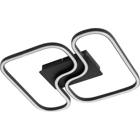 LED-taklampa "Amiya" aus aluminium / grå / zink für vardagsrum / matsal von Lucande