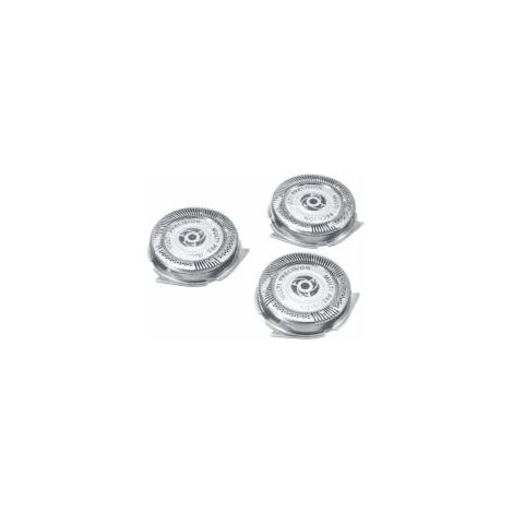 Set di 3 testine di ricambio per i rasoi Philips serie SH50 S5091 S5080 S5076 S5420 5082-Crezuo (1/3)