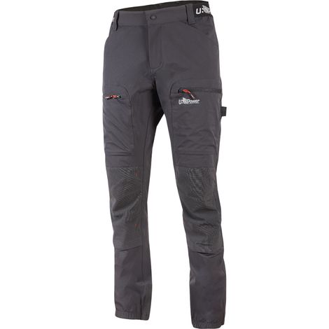 Pantaloni da Lavoro U-Supremacy Horizon Asphalt Grey U-POWER - Taglia S
