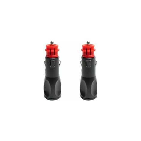 Convient pour Prise allume-cigare mâle 12V/24V – Adaptateur universel 120W – Facile à installer – pour recharger les appareils électroniques en voiture. (1/2)