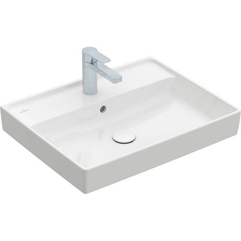 Villeroy & Boch Collaro Waschtisch, 1 Hahnloch, mit Überlauf, (1/4)