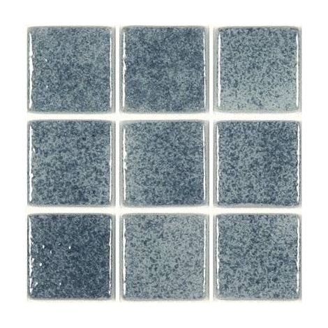 Mosaïque pâte de verre NIEBLA Rond Ø2.3cm couleur : 140 Anti-dérapant Classe 3 boite de 2 m2 couleur : 140 Anti-dérapant Classe 3 boite de 2 m2 - 14