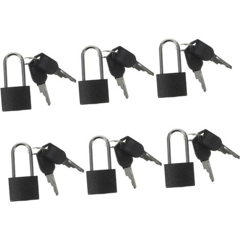 de 6 mini clés pour casiers à bagages et boîtes à bijoux (1/5)