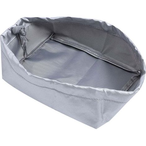 Bardusch-Couvercle de Friteuse 20x15x8 cm Petit Housse de Protection en Tissu Oxford pour Machine à Frire Extérieure Domestique(Gris) (1/4)
