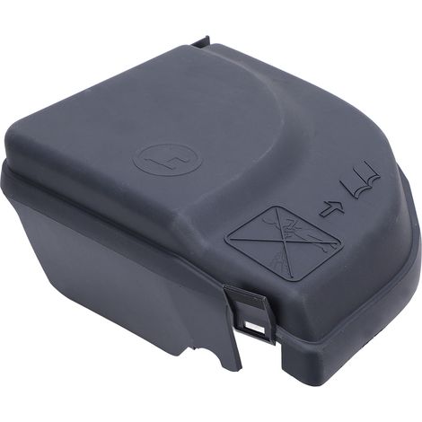 Tapa de caja de fusibles 6500CA de ABS negro con logotipo de Citroën para C4L, C4 Picasso, DS 5LS, DS6, Triumph, DS 4S.