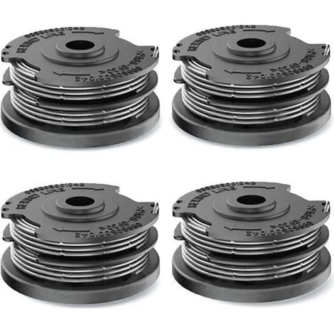 4-teilige Spule Trimmerfaden für Bosch-Rasentrimmer, Ersatz-Nylonfadenspule für Bosch-Trimmer F016800351 ART 24, 27, 30 und ART 30-36 LI (6,1 m x Ø 1,65 mm) – TRIMEC (1/5)