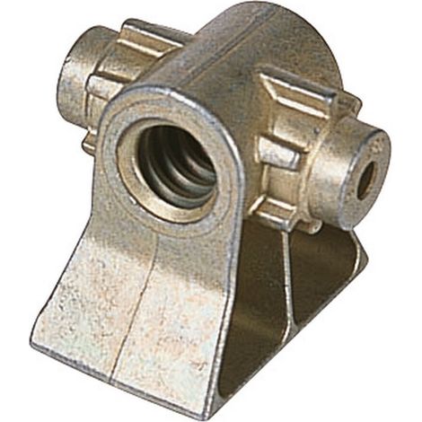 Noix de vérins en métal diamètre 20 mm – Filetage métrique pas standard – Pour espaces confinés – Écrou cylindrique – Al-Ko