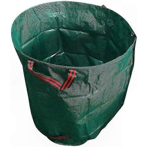 Sac à déchets verts résistant, Lot de 3, Capacité 120 Litres, Polypropylène renforcé pour nettoyage extérieur et jardinage (1/4)