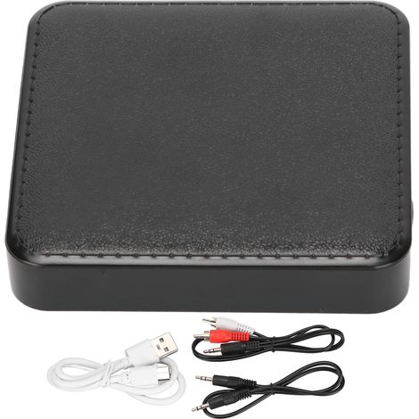 Émetteur-récepteur Bluetooth 5.0 rechargeable 2-en-1, adaptateur 3.5mm pour PC portables et smartphones (1/5)