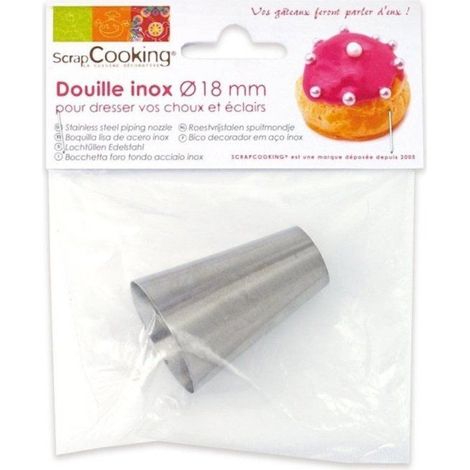 Douille inox 18 mm