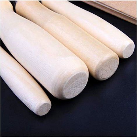 Perforateur Rond - Outils Poterie Argile - Pour Sculpture Céramique et Modélisation - Lot de 4 (1/5)