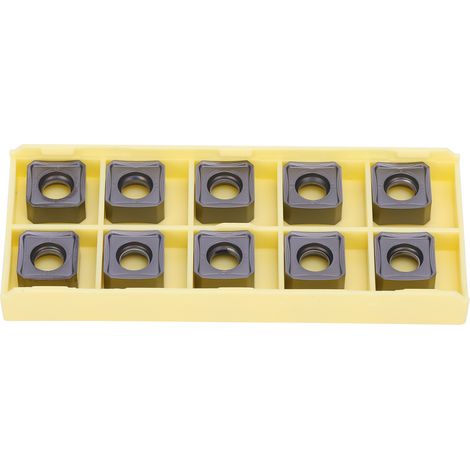 Lot 10 Pièces Pastilles Carbure CNC SNMX1205ANN F57 LF6018, Insert Indexable Dur pour Tour, Lame de Coupe Solide, 10 Pack (1/5)